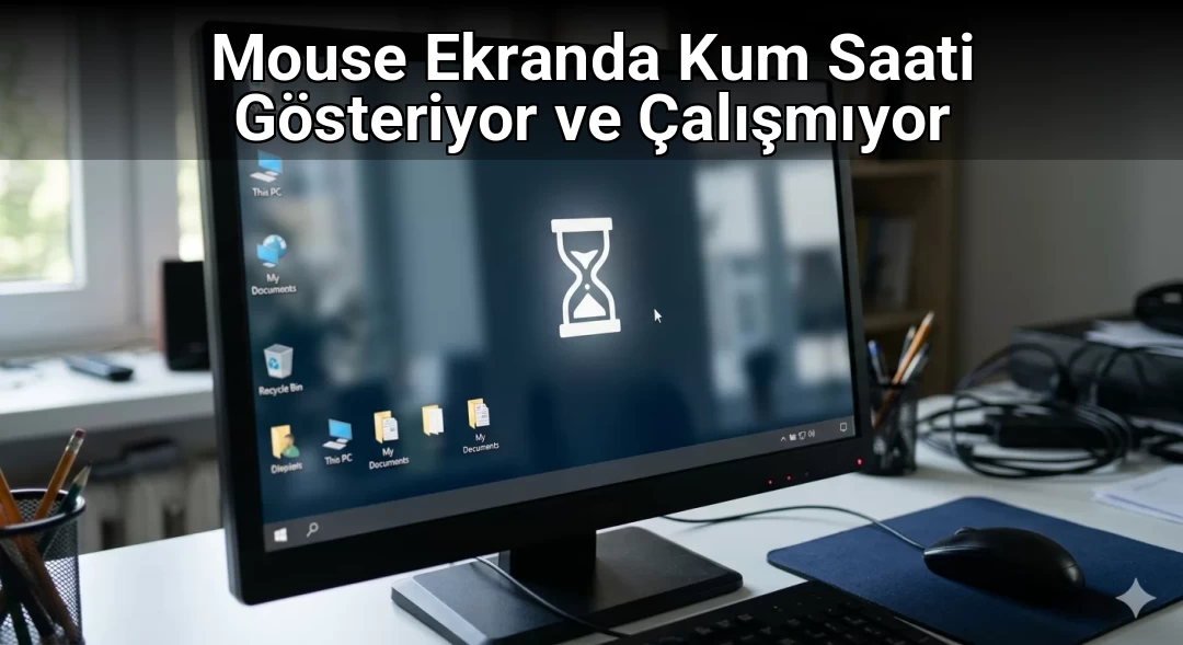 Mouse Ekranda Kum Saati Gösteriyor ve Çalışmıyor